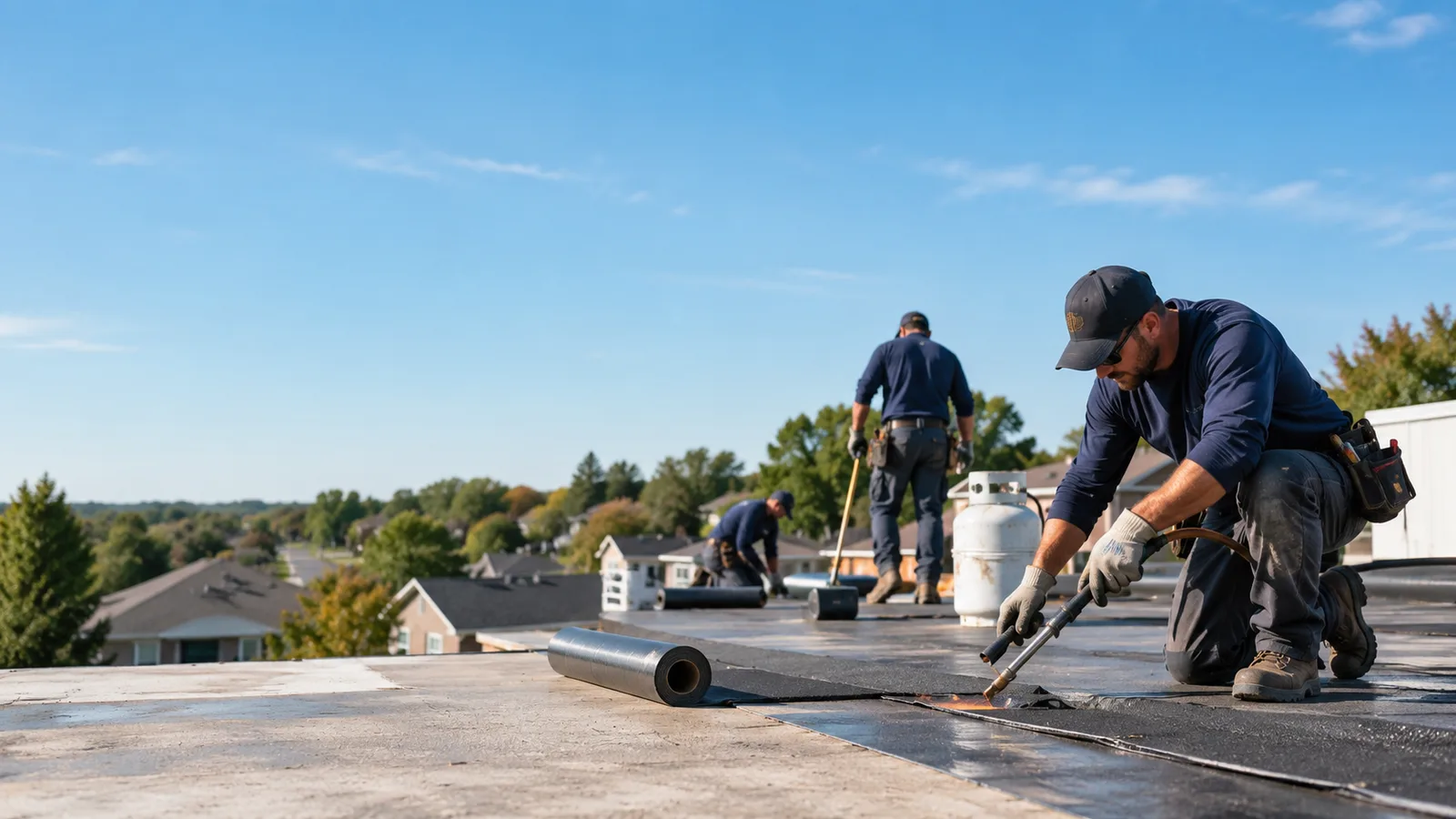 Flat Roof Leak Repair providers in Iola, TX